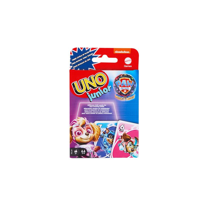 Jeu classique Mattel Games Uno Junior Paw Patrol Pat’Patrouille