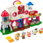 Fisher-Price - La ferme Little People - Jouet éducatif pour bébé des 12 mois - GXF15