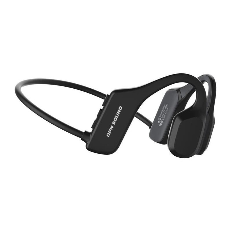 Ecouteurs a oreille ouverte sans fil - OPN SOUND - MEZZO - Bluetooth 5.2 - Noir