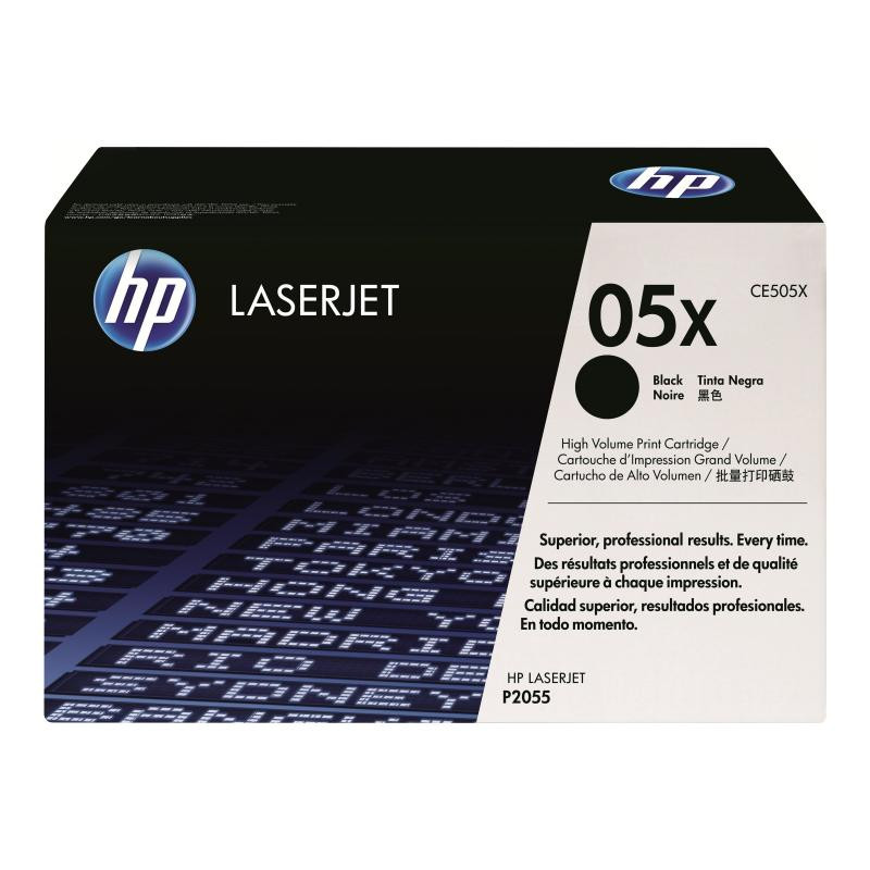 HP Cartridge Black Schwarz No 05X HP05X HP 05X (CE505X)