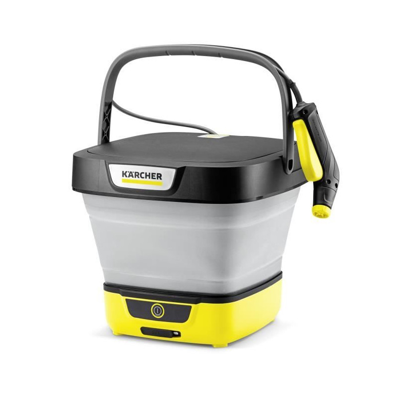 KARCHER - Nettoyeur mobile OC3 foldable (Pliable) - Nettoyeur basse pression nomade et compacte - Sans fil - Débit 2l/min