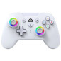 Manette sans fil Subsonic Led Controller Bluetooth pour Nintendo Switch Blanc