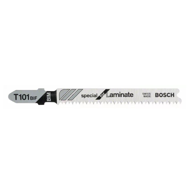 Lames de scie sauteuse T101 BIF Special for Laminate pack de 5 BOSCH 2608636431