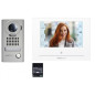 Interphone vidéo JOS1VW platine saillie avec moniteur écran 7 et module Wi Fi intégré AIPHONE 130413