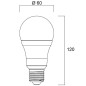 Lampe TOLEDO GLS A60 IRC 80 230V 1055lm SYLVANIA 0029590