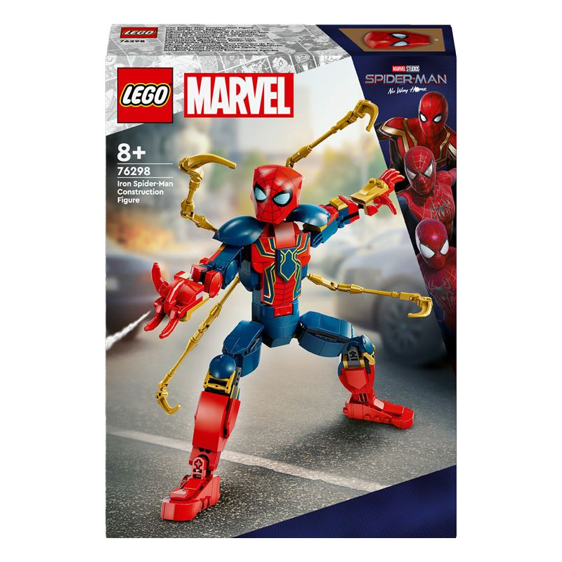 LEGO® Marvel 76298 Figurine d’Iron Spider Man à Construire