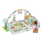 Fisher-Price Tapis d'éveil Évolutif Extra-large, Musique, Lumieres et Jouets Amovibles, des la Naissance, GRV42