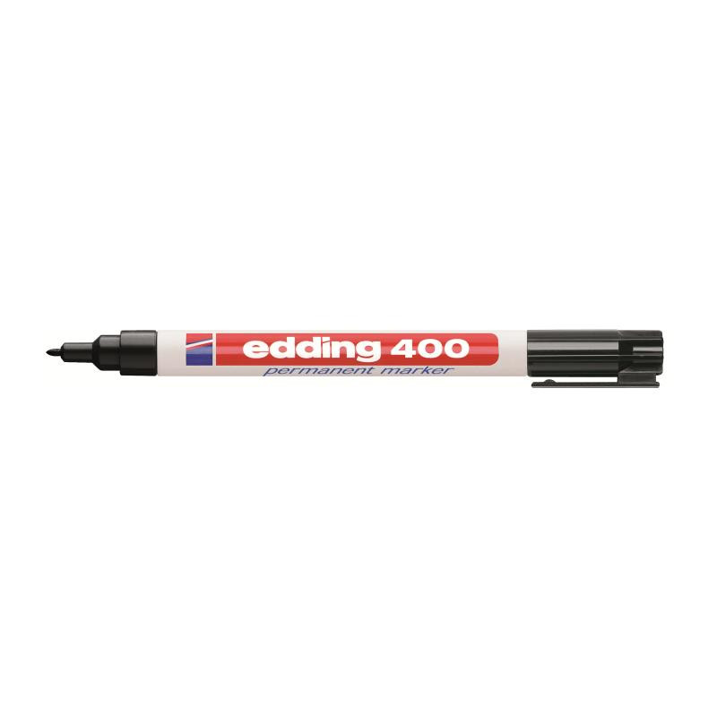 Edding 400 Perm Marker Black Schwarz (4-400001) (4400001)