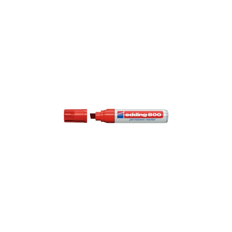 Edding 800 Perm Marker Red (4-800002) (4800002)