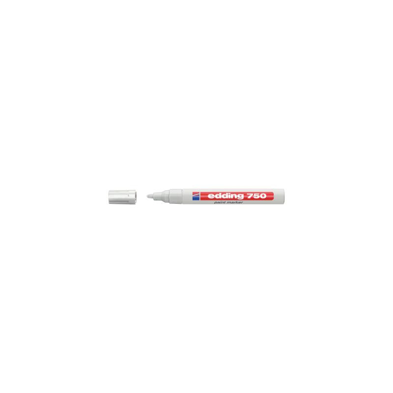 Edding 750 Paint Marker White (4-750049)  (4750049) 