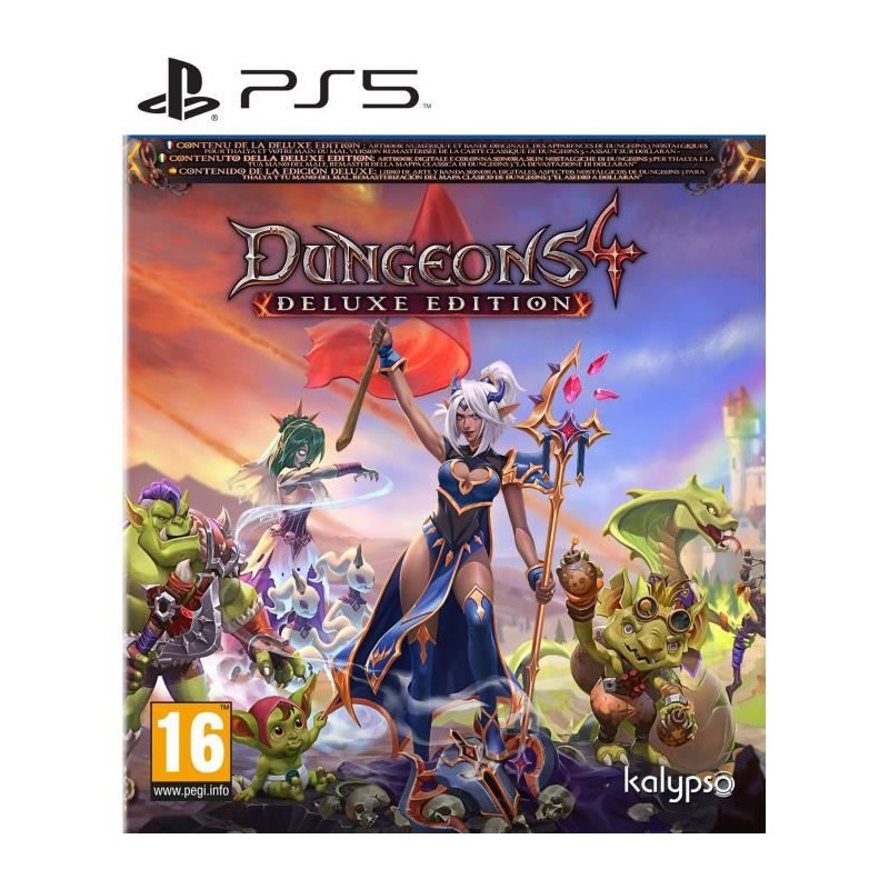 Dungeons 4 - Jeu ps5 - Edition Deluxe