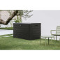 Coffre de jardin DOLOMITI - Résine - Capacité 970L - Anthracite