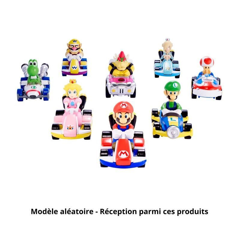 Hot Wheels - Assortiment Véhicule Mario Kart - Petite Voiture - 3 ans et + GBG25 - modele aléatoire