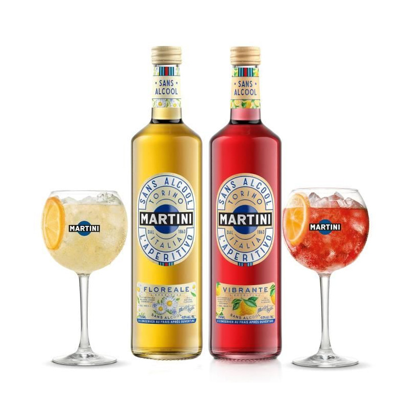 Martini - Floreale - L'Aperitivo sans alcool - 75 cl