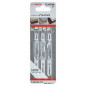 Lames de scie sauteuse Expert Laminate clean T128 BHM pack de 3 BOSCH 2608900542