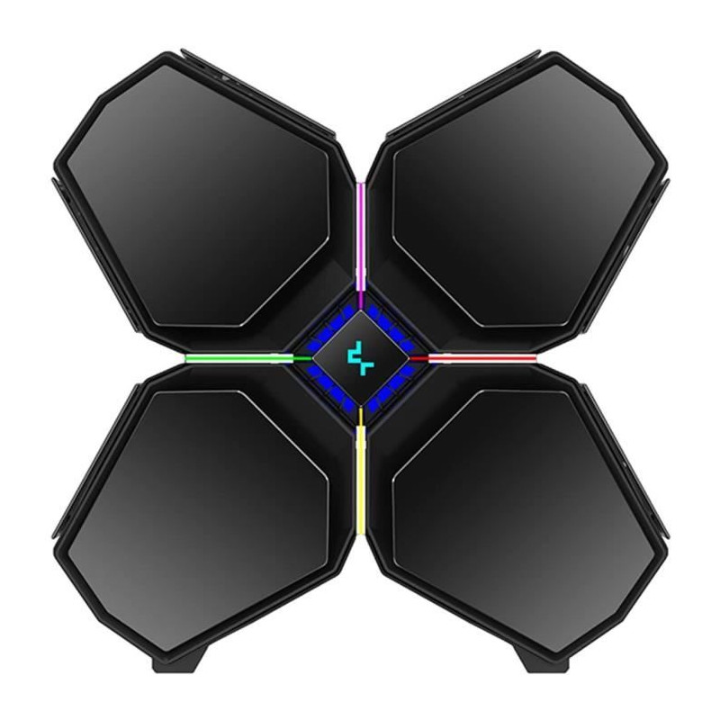 Boitier PC sans alimentation - DEEPCOOL Quadstellar Infinity (noir) - Format E-ATX