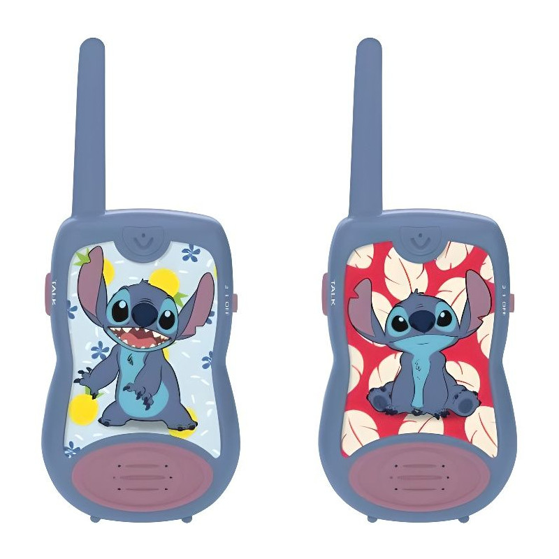 Talkies-Walkies Disney Stitch - LEXIBOOK - Portée 200m - Bleu