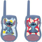 Talkies-Walkies Disney Stitch - LEXIBOOK - Portée 200m - Bleu