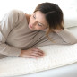 Surmatelas chauffant extra moelleux en polaire - MEDISANA - HU 672 - Chauffe-lit - 4 reglages - 3 minuteries - Lavable