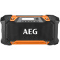 Radio - AEG POWERTOOLS - BRSP18-0 - 18V - Bluetooth - Portée 30m - 30W - AM/FM - Ecran LCD - IP54 - Sans batterie ni chargeur