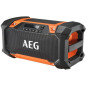 Radio - AEG POWERTOOLS - BRSP18-0 - 18V - Bluetooth - Portée 30m - 30W - AM/FM - Ecran LCD - IP54 - Sans batterie ni chargeur