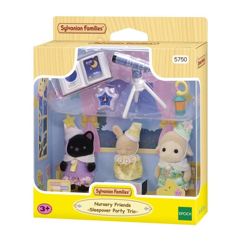 SYLVANIAN FAMILIES 5750 - Le trio des bébés pyjama party