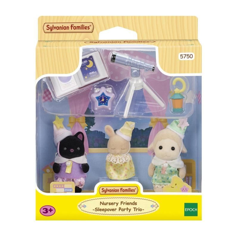 SYLVANIAN FAMILIES 5750 - Le trio des bébés pyjama party