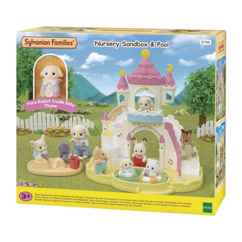 SYLVANIAN FAMILIES 5746 - Le bac a sable et piscine des bébés