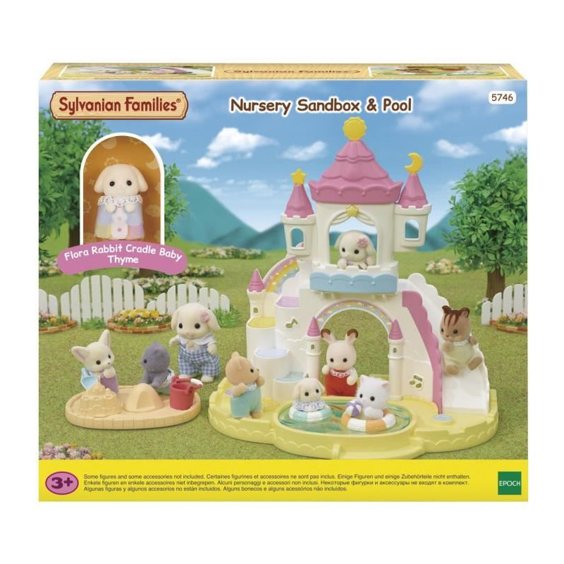 SYLVANIAN FAMILIES 5746 - Le bac a sable et piscine des bébés