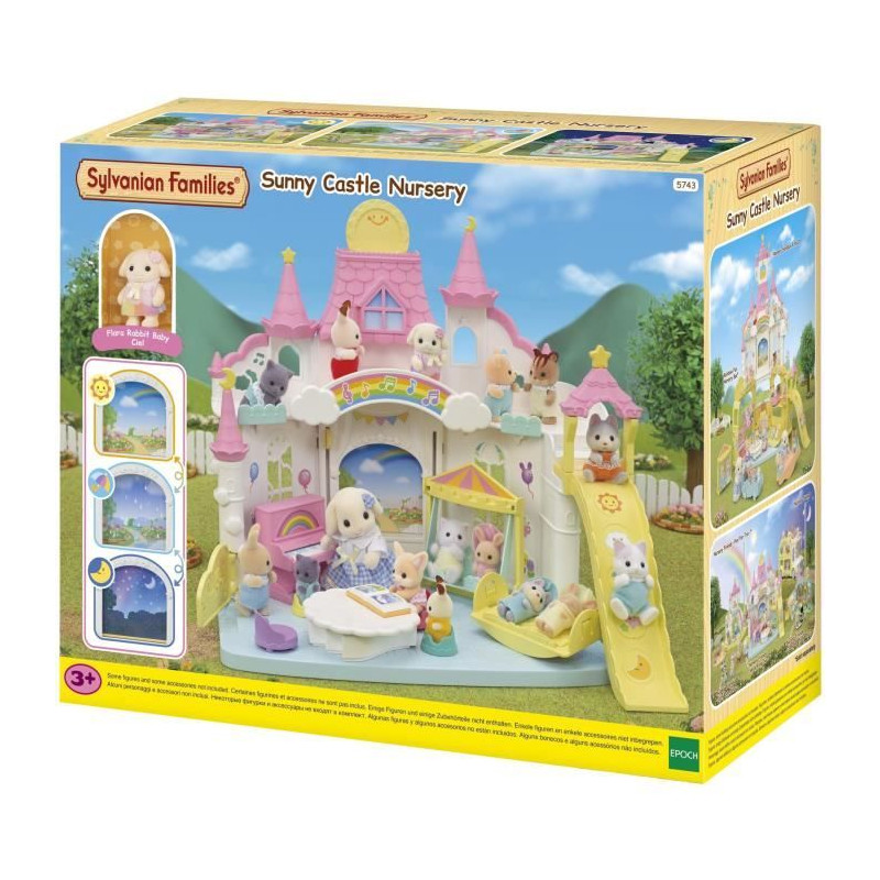 Poupée - SYLVANIAN FAMILIES - La creche ensoleillée - Multicolore - Mixte - Intérieur