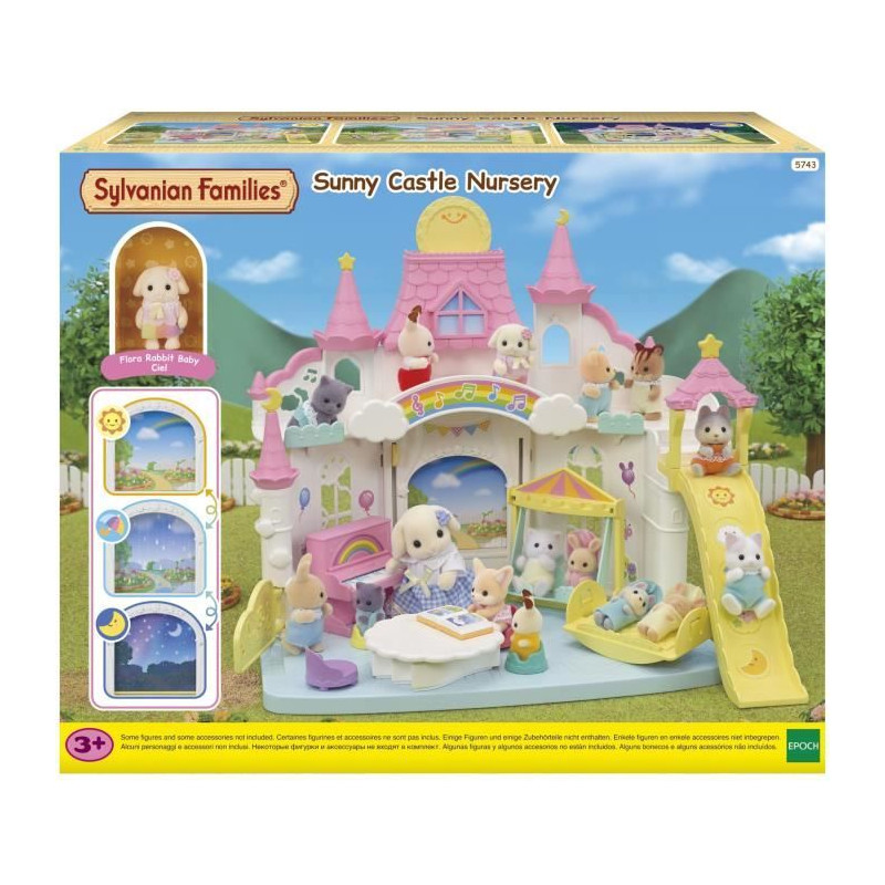 Poupée - SYLVANIAN FAMILIES - La creche ensoleillée - Multicolore - Mixte - Intérieur