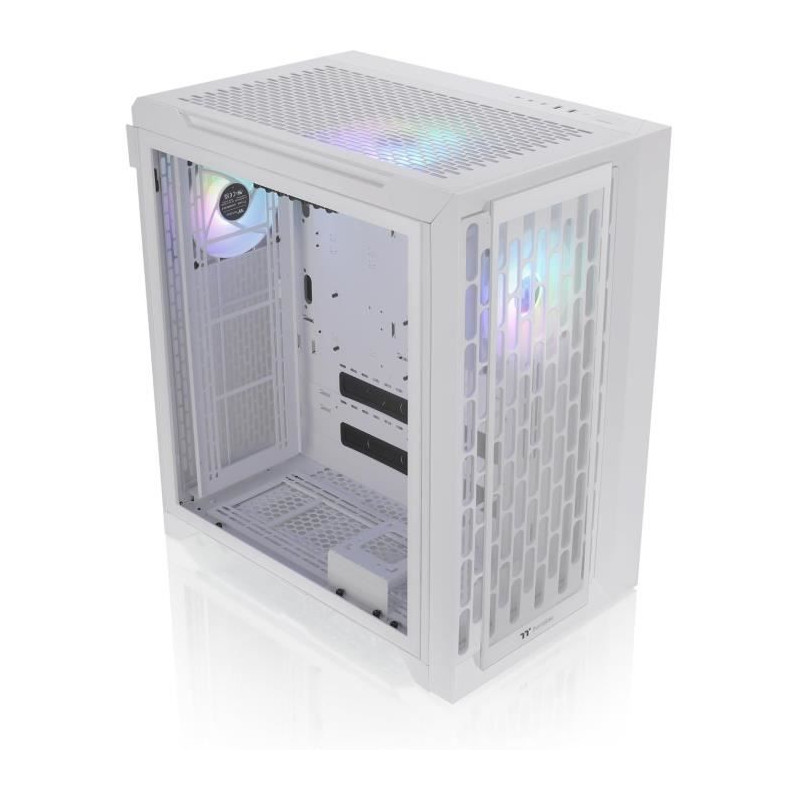 Boitier PC sans alimentation - THERMALTAKE CTE C700 TG ARGB Snow (Blanc) - GrandeTour - Format E-ATX