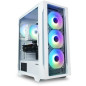 Boitier PC sans alimentation - ZALMAN i3 NEO TG (Blanc) - Moyen tour - Format ATX