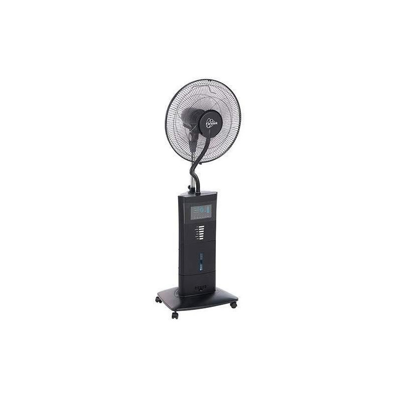 YELLOWSTONE - Ventilateur brumisateur sur pied Ø40cm 100W noir