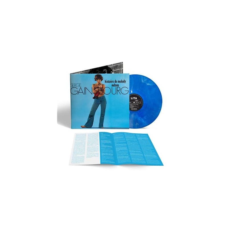 Histoire de Melody Nelson Vinyle Bleu et Blanc