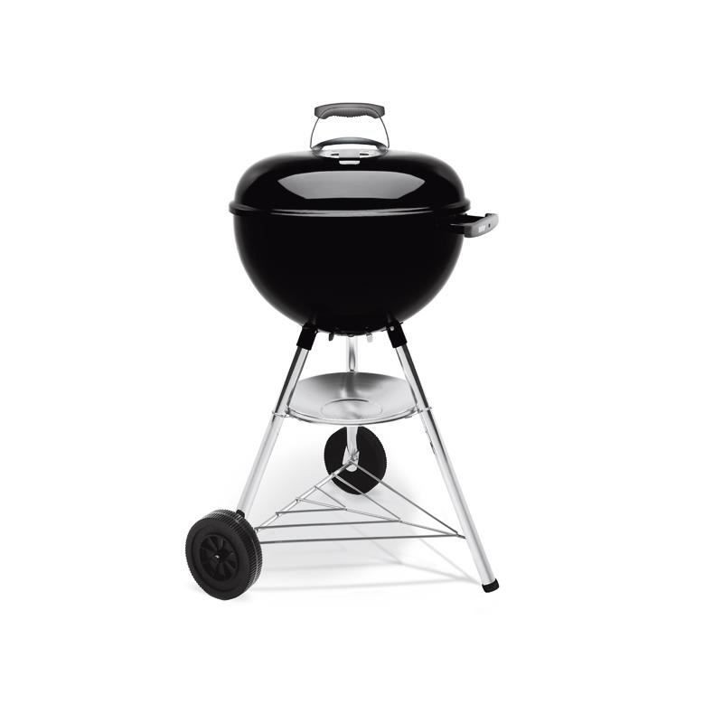 Barbecue a charbon WEBER Bar B-Kettle - Acier émaillé - Diametre 47cm