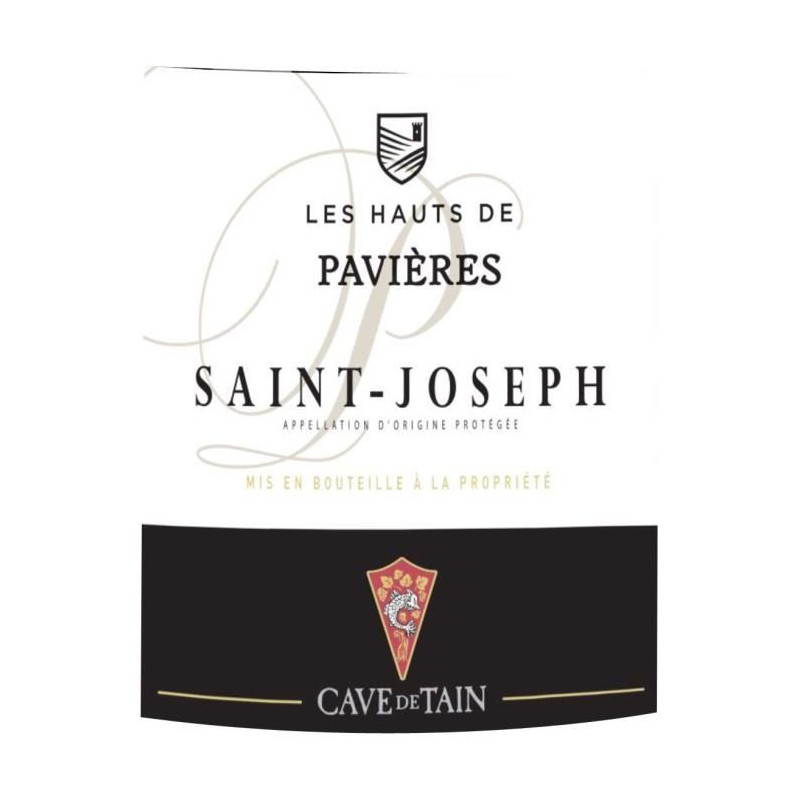 Les Hauts de Pavieres 2022 Saint-Joseph - Vin rouge de la Vallée du Rhône