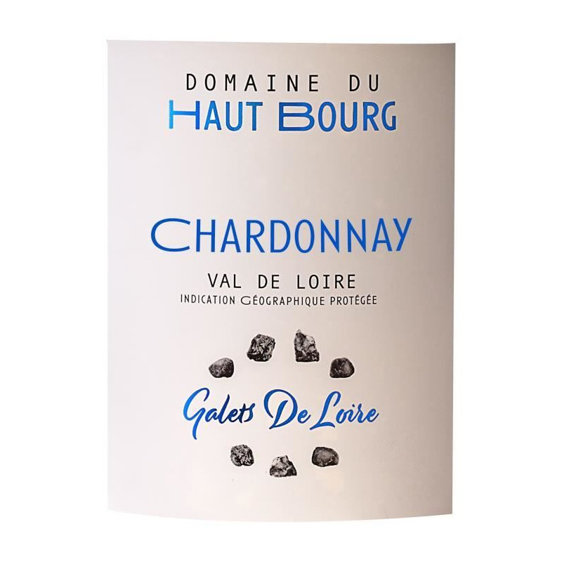 Domaine du Haut Bourg 2023 Val de Loire Chardonnay - Vin blanc du Vallée de la Loire