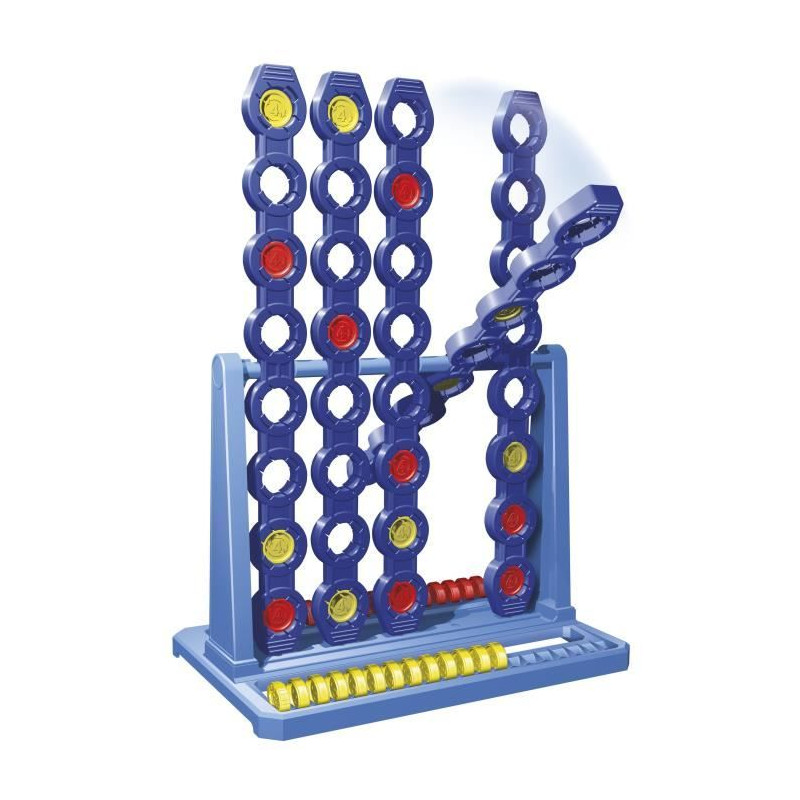 Puissance 4 Spin avec grille tournante, jeu de sociéré, pour 2 joueurs, pour enfants a partir de 8 ans