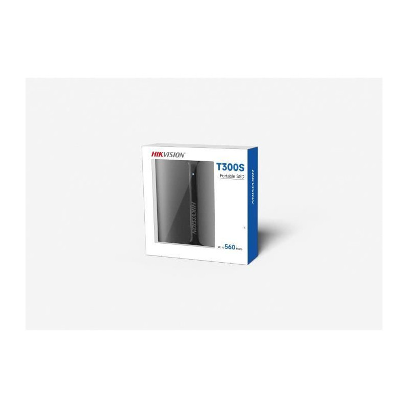 SSD Externe - HIKVISION - Noir T300S 512 Go USB 3.1 Type C 500/560 MB/s