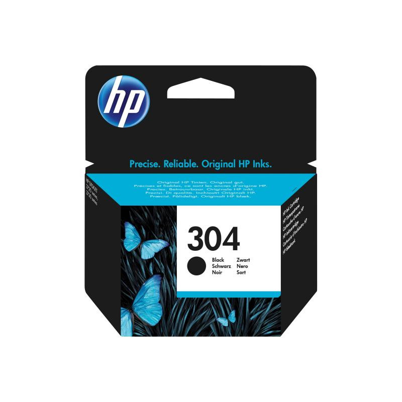 HP Ink No 304 HP304 HP 304 Black Schwarz (N9K06AE)