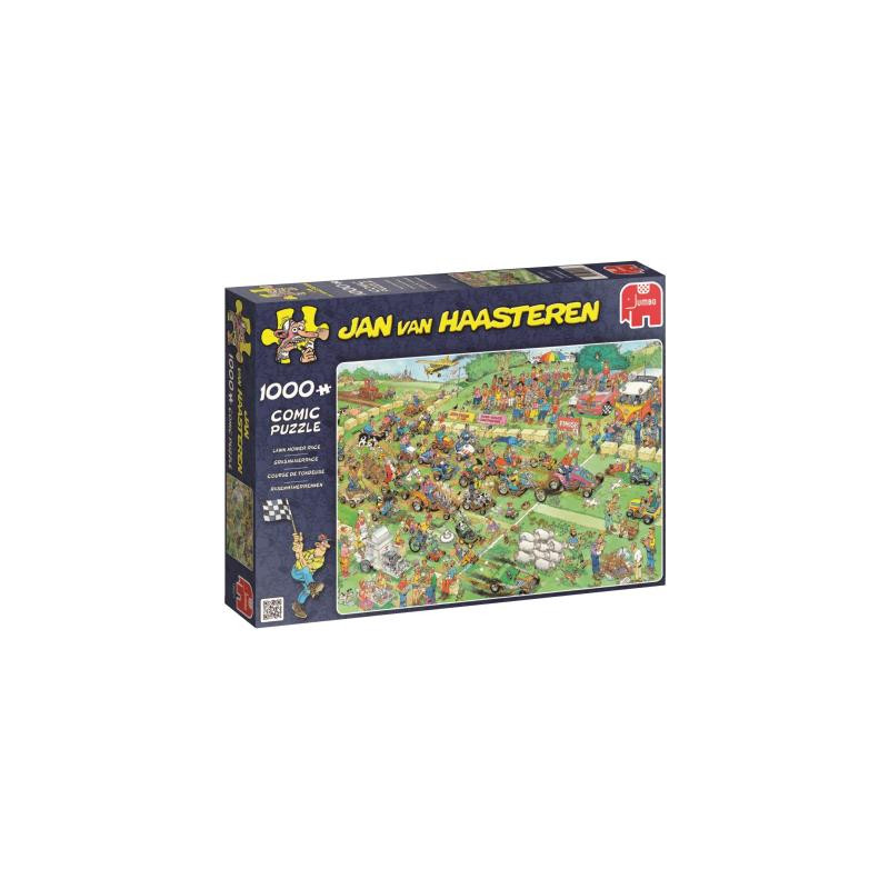 Jumbo Jan van Haasteren Rasenmäherrennen 1000 Teile Puzzle (19021 )