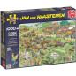 Jumbo Jan van Haasteren Rasenmäherrennen 1000 Teile Puzzle (19021 )