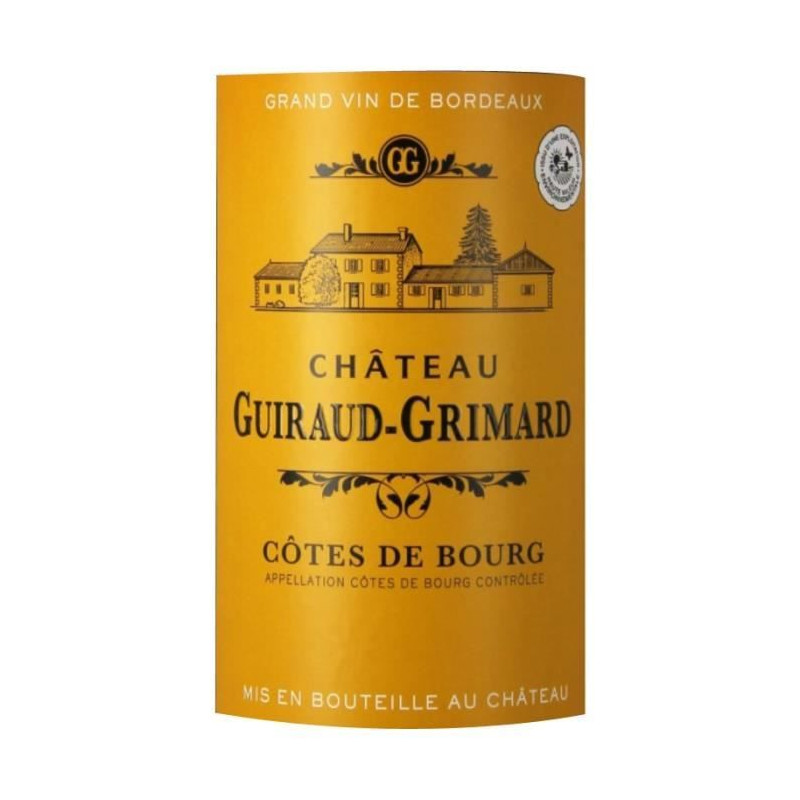 Château Guiraud Grimard 2021 Côtes de Bourg - Vin rouge de Bordeaux