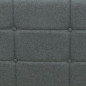 Lit adulte VERA 140 x 190 cm - 4 tiroirs - Sommier inclus - Gris foncé