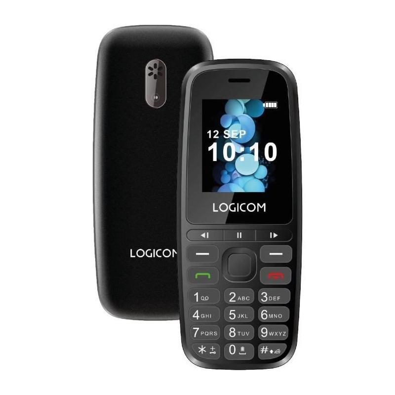 Téléphone Mobile - LOGICOM - Posh 402 - Noir