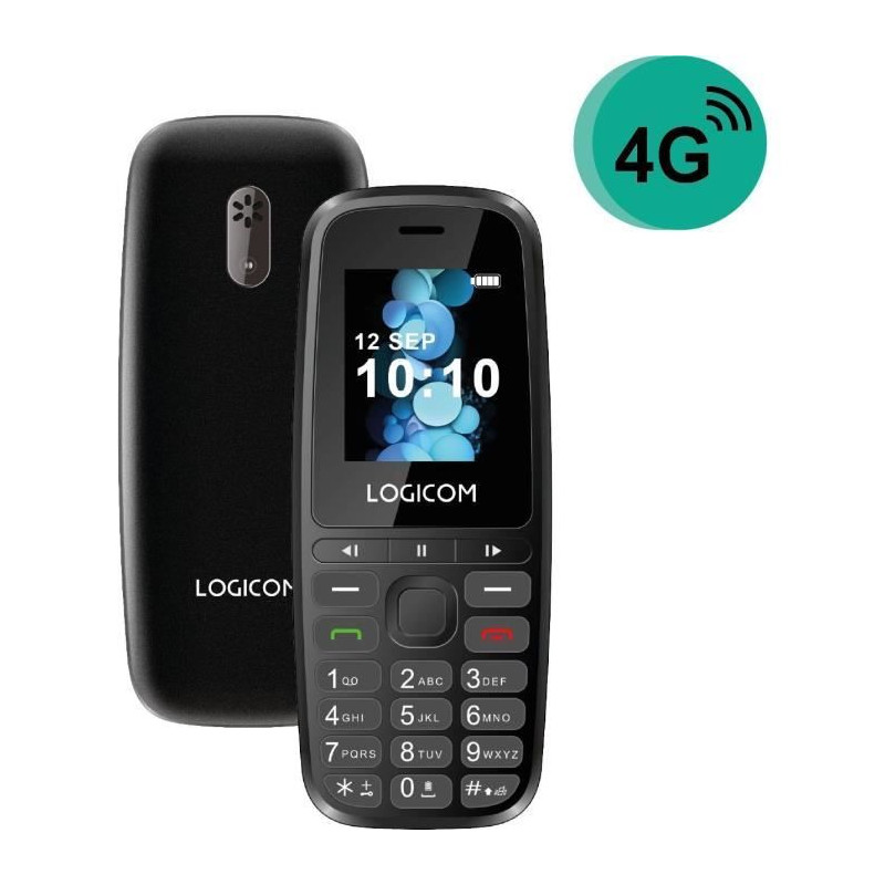 Téléphone Mobile - LOGICOM - Posh 402 - Noir