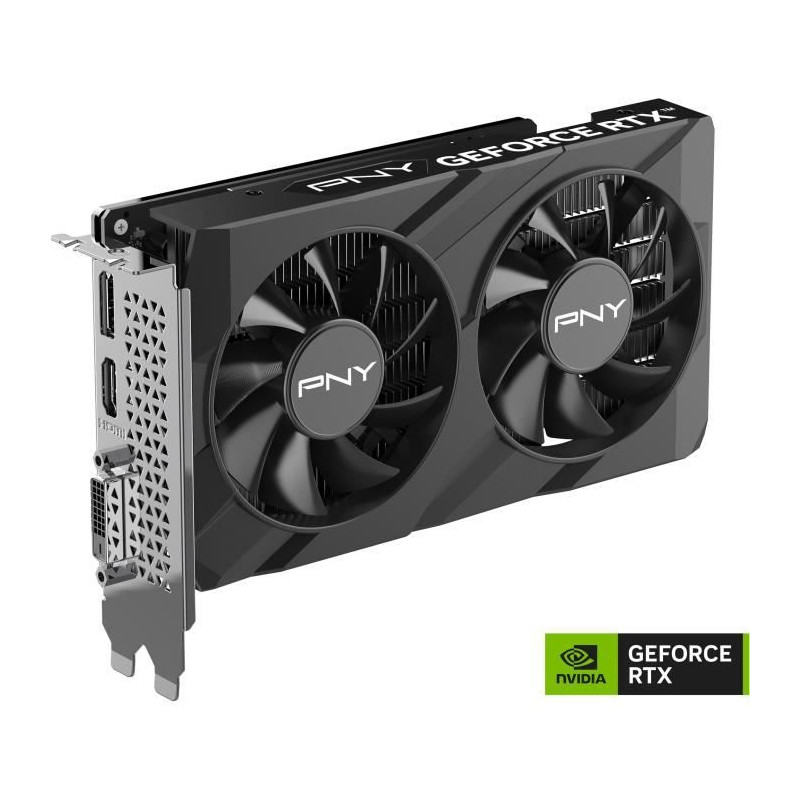 PNY - Carte graphique - GEFORCE RTX™ 3050 6GB VERTO™ Dual Fan Edition