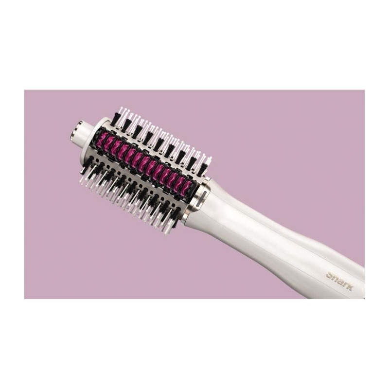 Brosse et peigne chauffants - SHARK HD202EU - SmoothStyle - Modes humide et sec - Brosse a air chaud