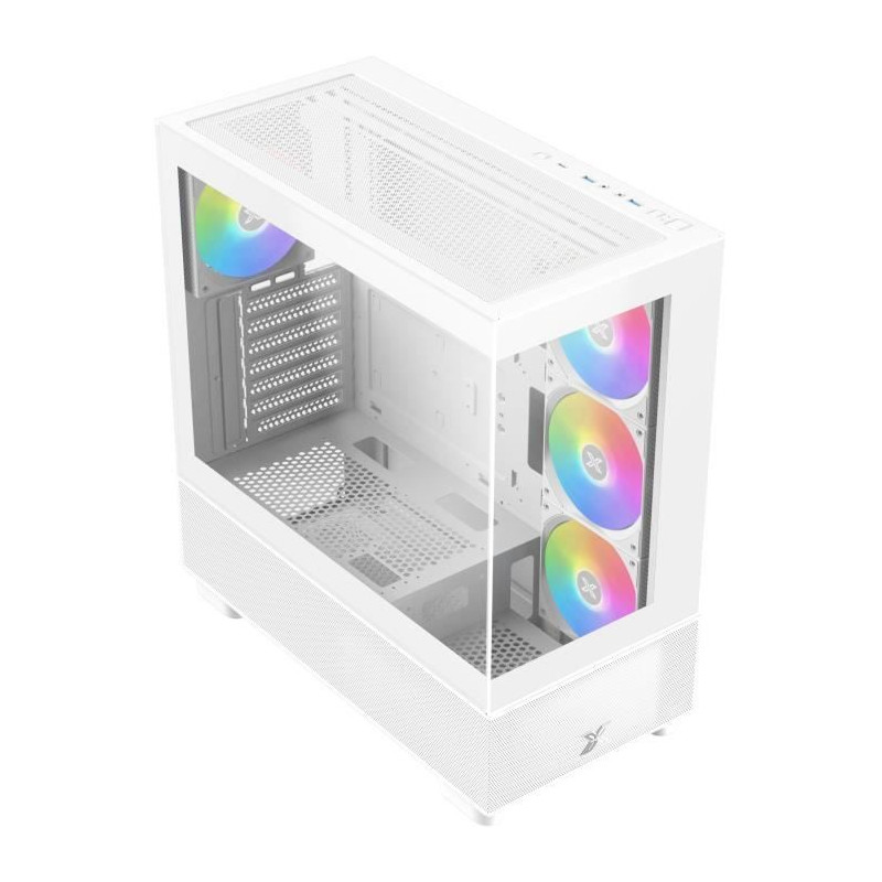 Boitier PC sans alimentation - XIGMATEK Endorphin Air Arctic V2 (Blanc) - Moyen tour - Format E-ATX